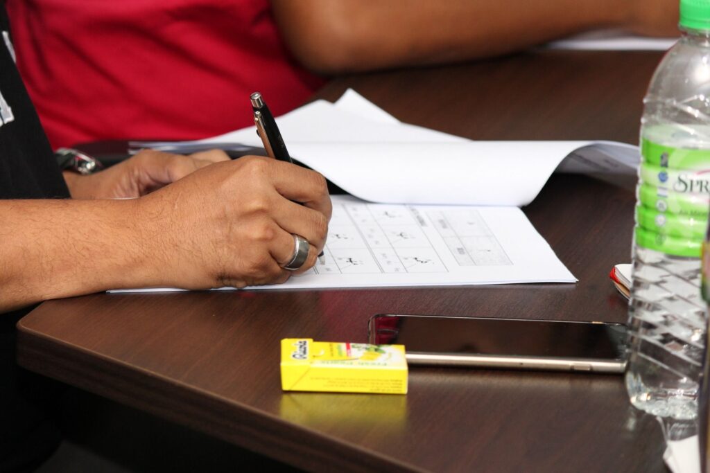 Estudiando con el móvil